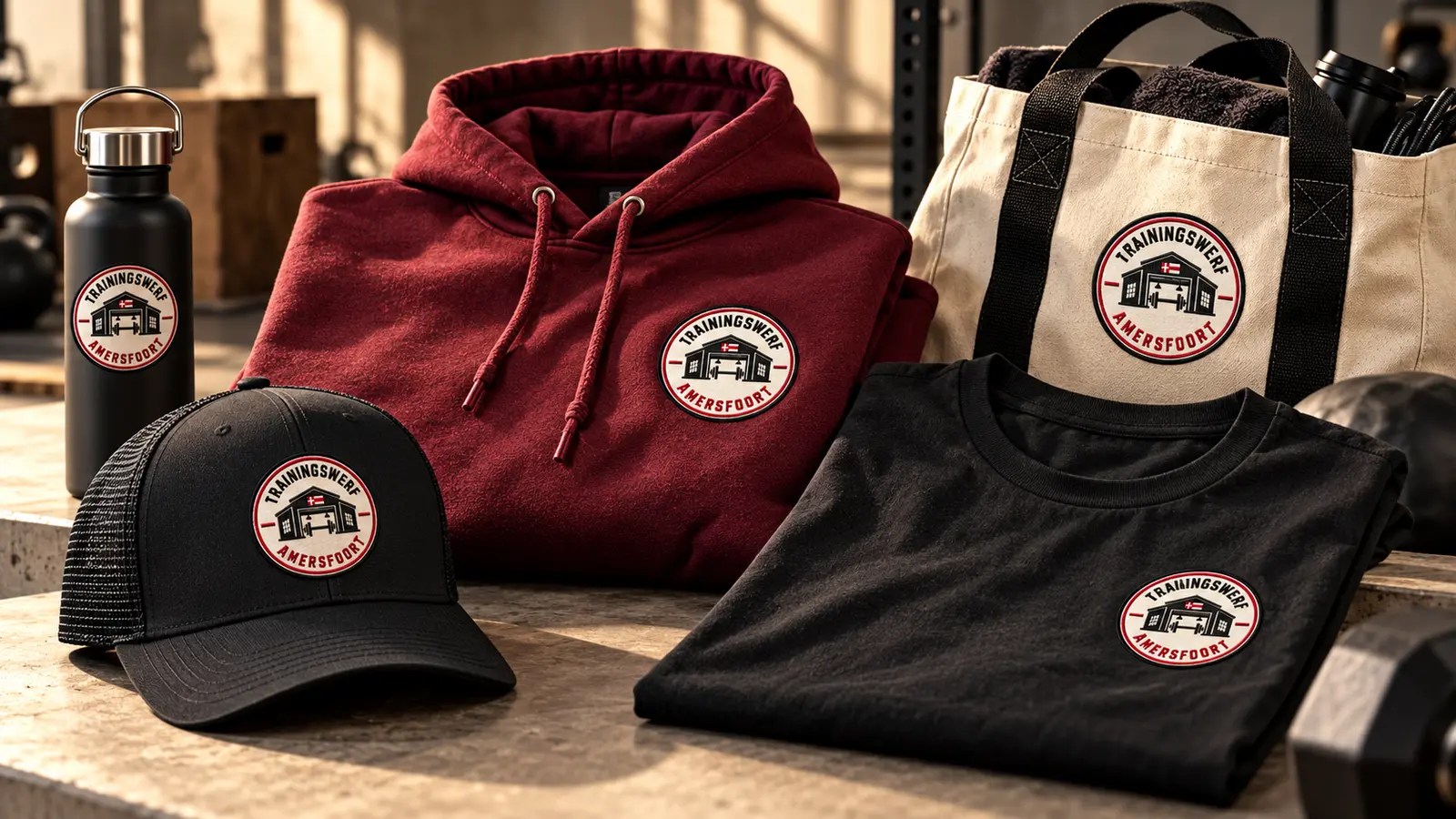 Concept van merchandise